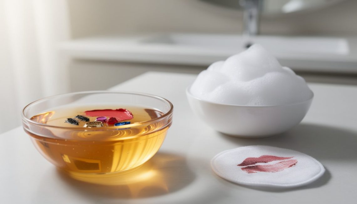 découvrez les avantages de l'huile démaquillante comparée au gel moussant pour un nettoyage doux, efficace et respectueux de la peau.